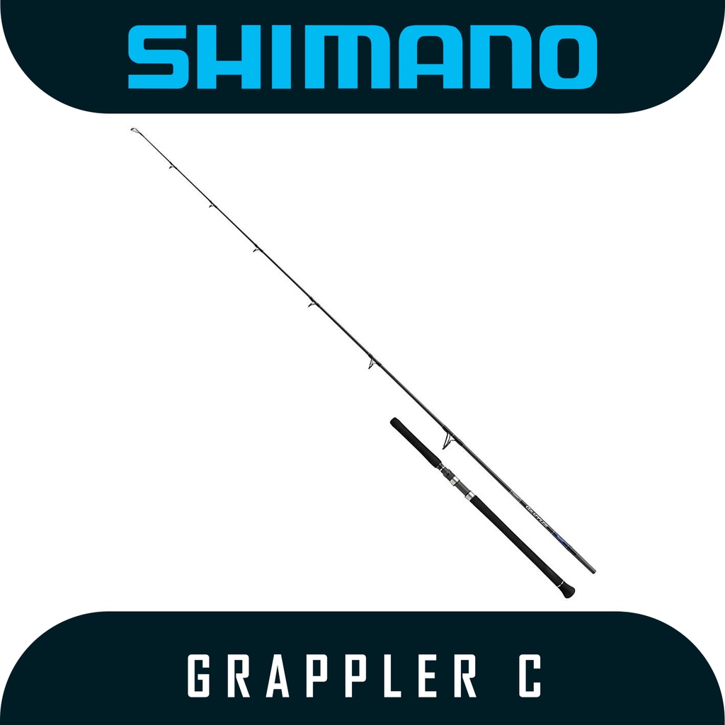 Joran Pancing Popping Rod Merk Shimano Grappler Type C S80M