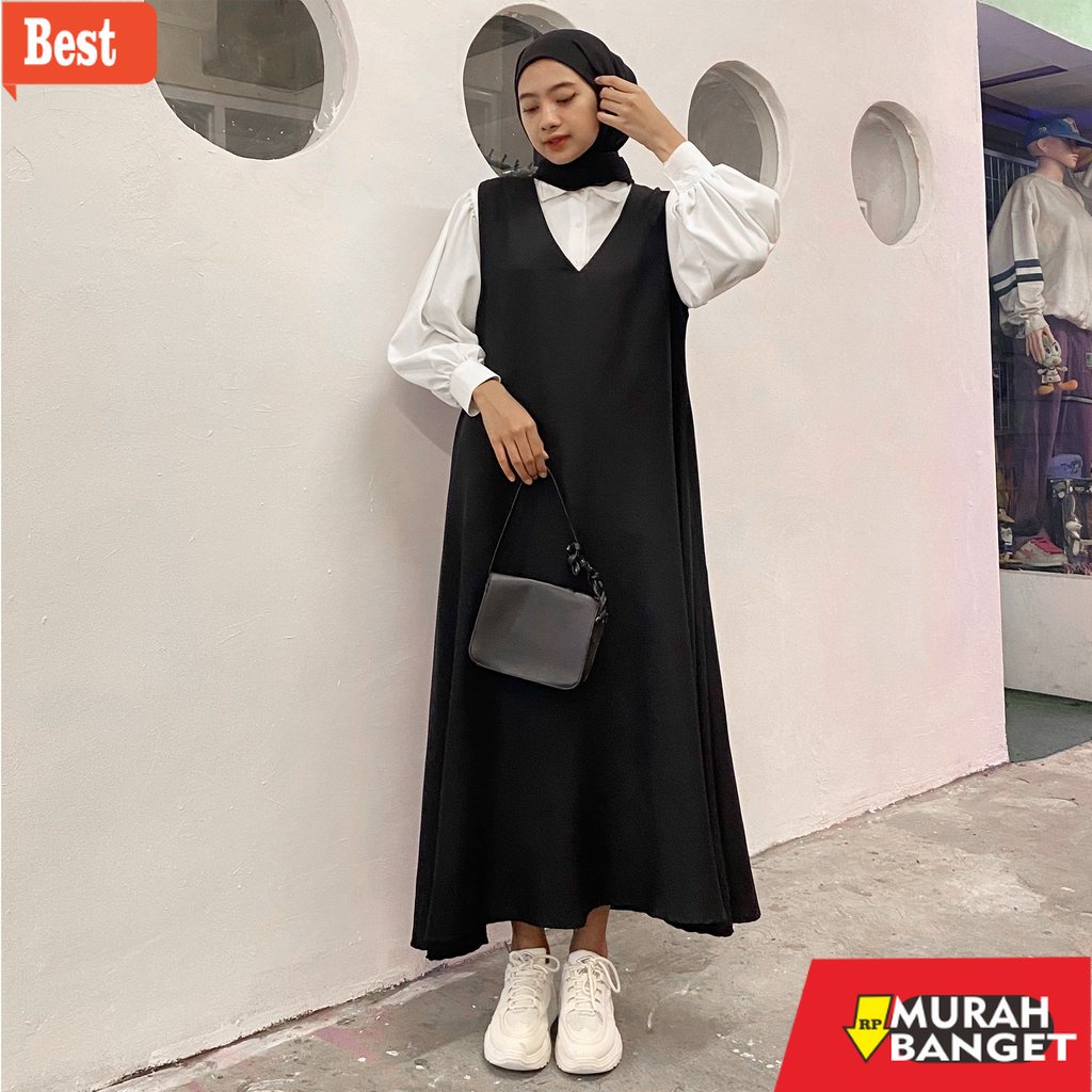 model dress terbaru 2022 Yubin Dress Gamis