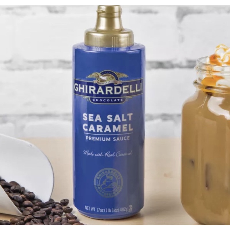 Ghirardelli Sea Salt Caramel Sauce 482g