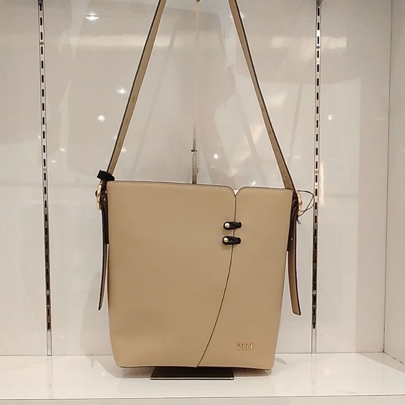 Elle Ori counter shoulder bag khaki preloved murah