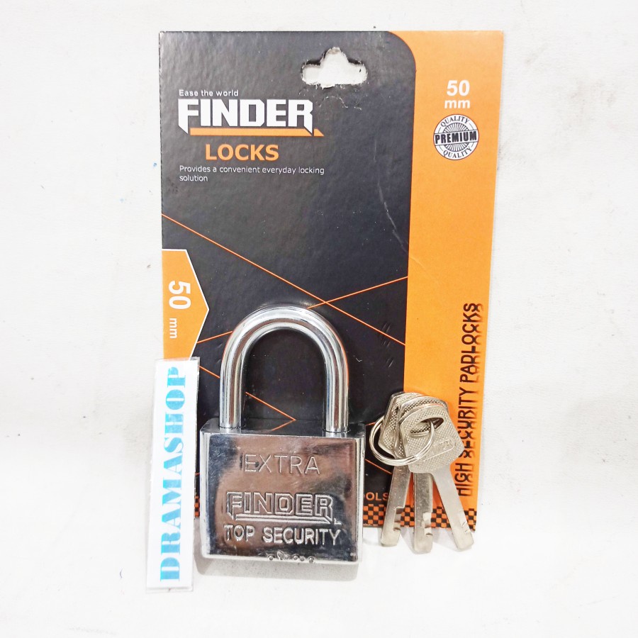 Kunci Gembok Pintu Pagar Rolling Door Toko 50mm Pendek Finder 50