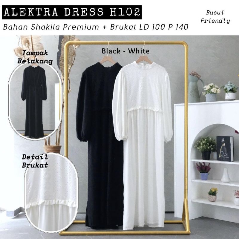 ALEKTRA DRESS / SIMPLE DRESS/ BRUKAT DRESS