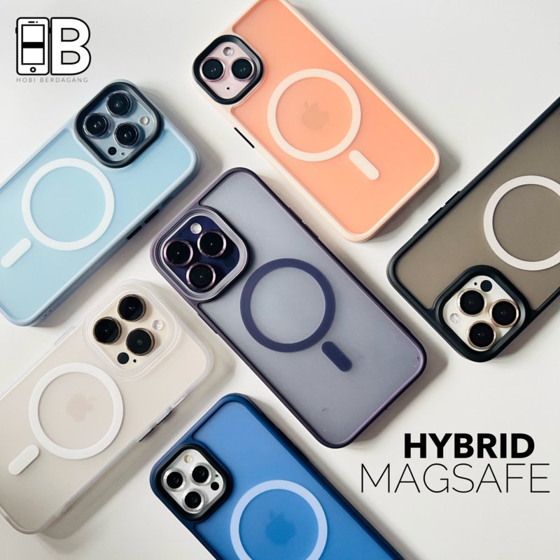 Hybrid Magsafe Matte Magnetic Case iPhone 12 13 14 15 PRO MAX