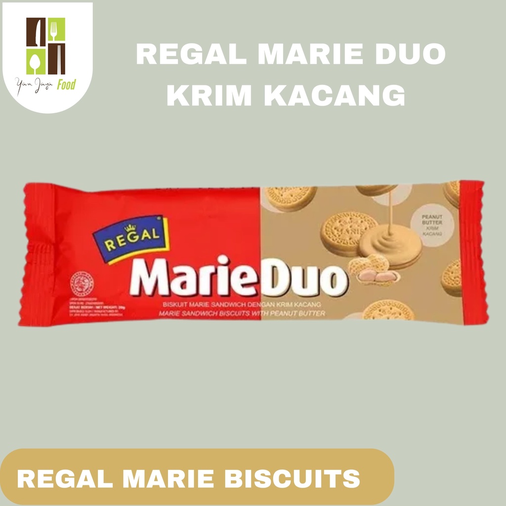 Regal Marie Duo RS20 [Krim Coklat/Krim Kacang/Krim Vanilla]