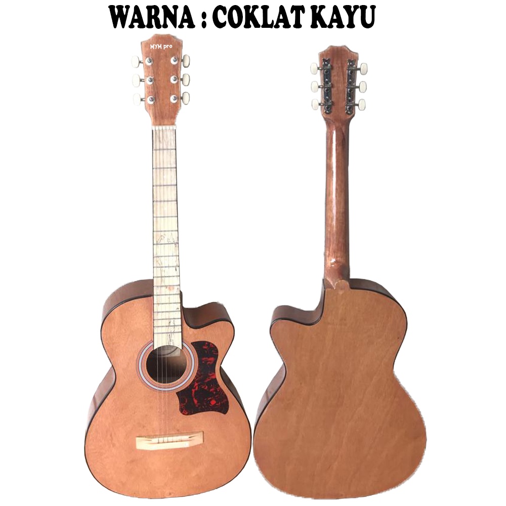 Gitar Akustik/Elektrik Pemula Model MYM PRO Tanam Besi Equalizer 7545R Bergaransi