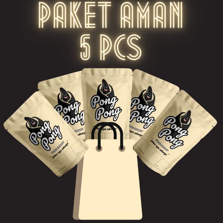 

↟ Paket 5 pcs Personal Pack Pong Pong ㊖