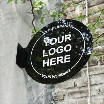 

Rak Signage Acrylic Outdoor-Papan Nama Akrilik