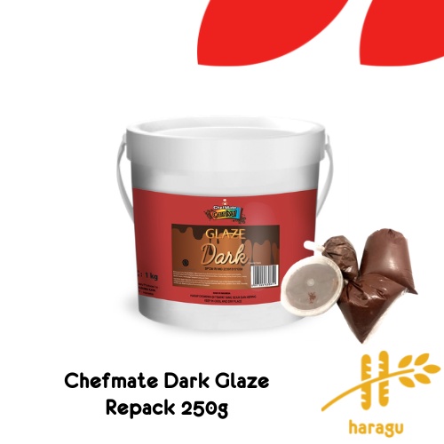 

Glaze Chefmate Dark/Tiramisu Repack 250gr