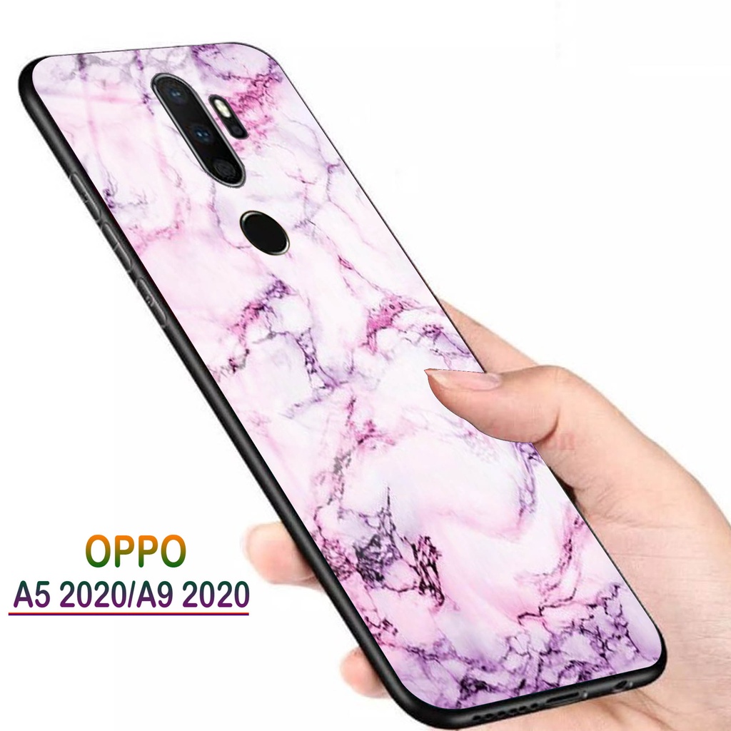Softcase Kaca OPPO A5 2020 A9 2020 - Case Handphone A5 2020 A9 2020 [T32].