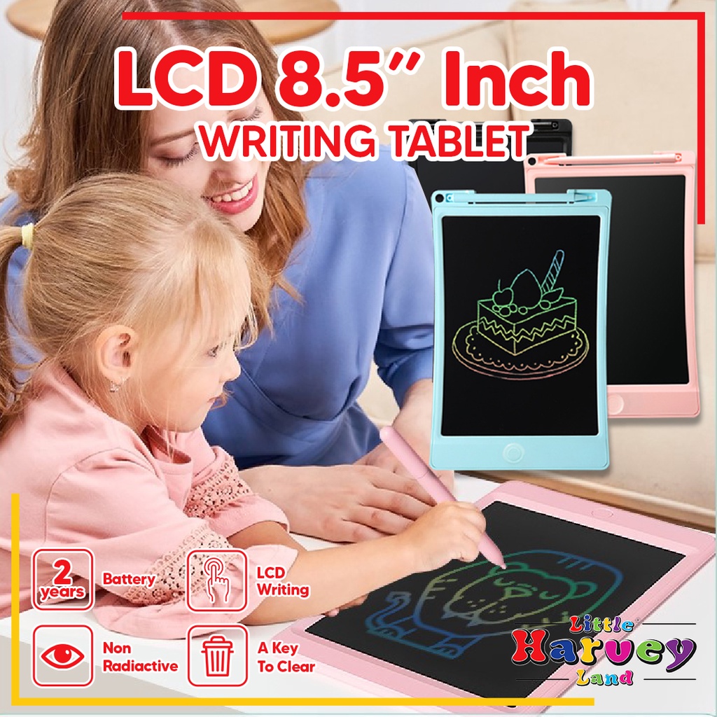 LCD TABLET EDUKASI ANAK / DRAWING WRITING TABLET Belajar Sekolah / Papan Tulis Digital