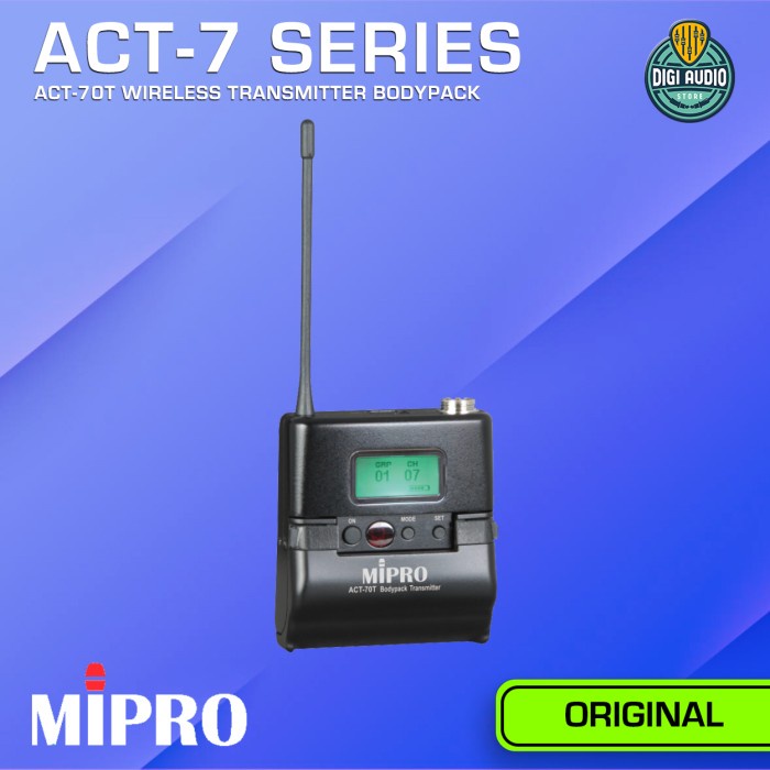 Wireless Bodypack Transmitter Mipro Act-70T Act70T For Receiver Act-71 #Original