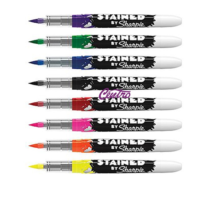 

Stained by Sharpie Fabric Marker /Stained Permanent Fabric Marker Kain - Biru