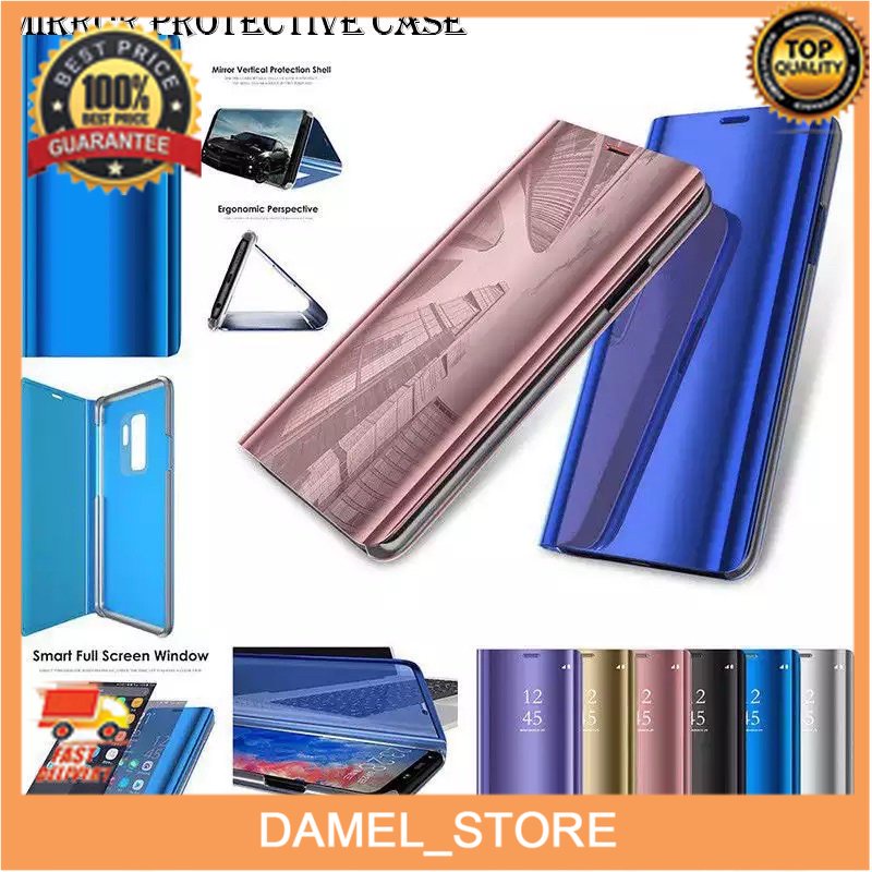 CASE FLIP MIRROR OPPO A8/A31 A52 A72 A92 A33 A53 A54 A74 4G 5G