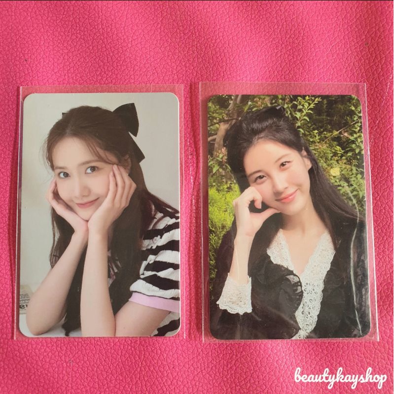 Girls' Generation SNSD Anniversary Perfume - Photocard Only Yoona Seohyun