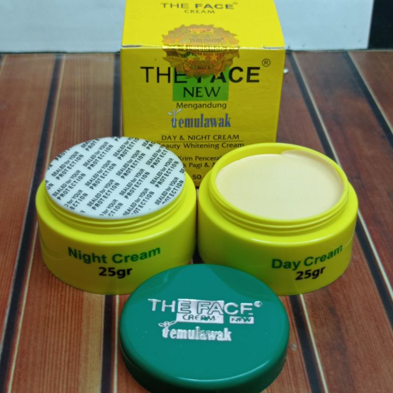 THE FACE Paket Hemat Temulawak 3IN1 Tamanu Oil + Cream Tm The Face