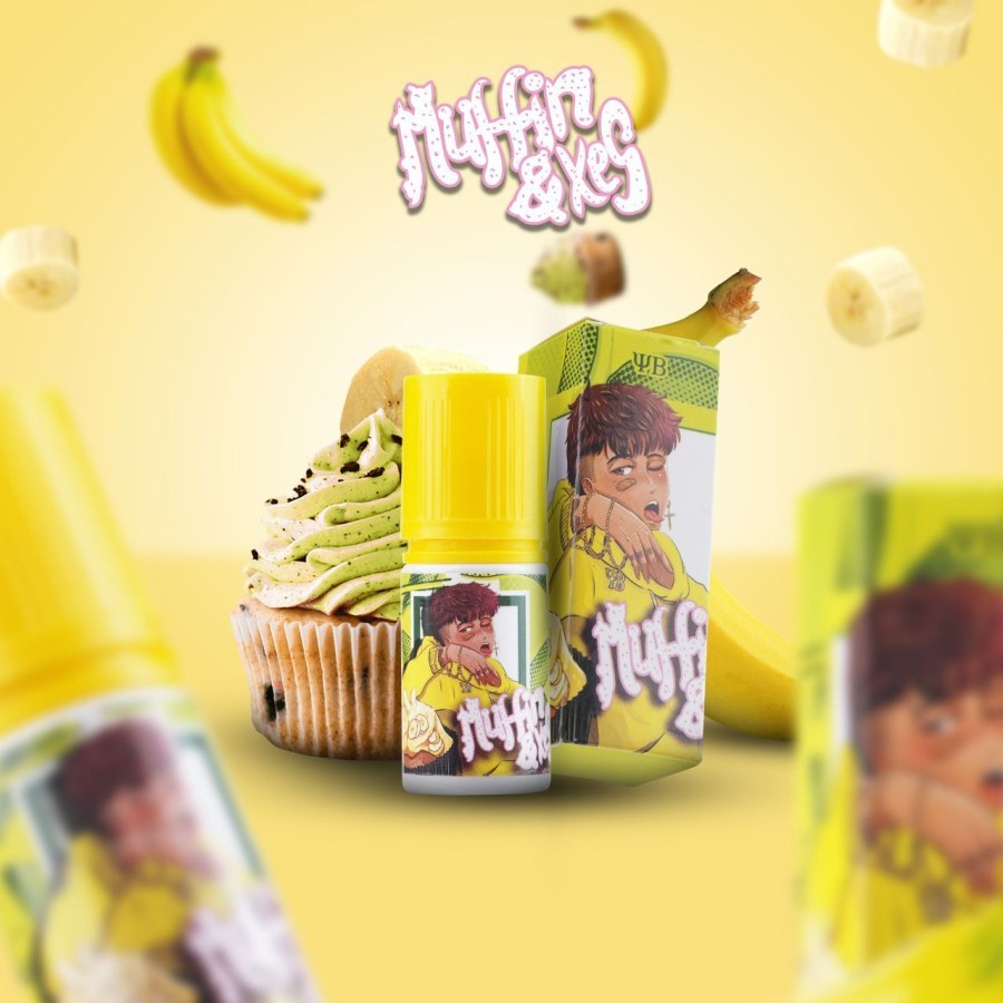 Liquid YB Muffin and Xes V3 Banana Pods Friendly Not Salt30ML by @ybra