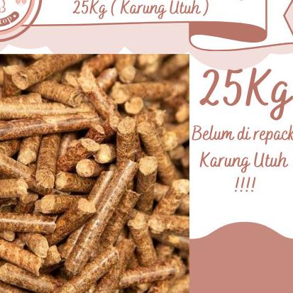 Wood Pellet / Pelet Kayu / Wood Pelet / Pellet Kayu Alami 25Kg