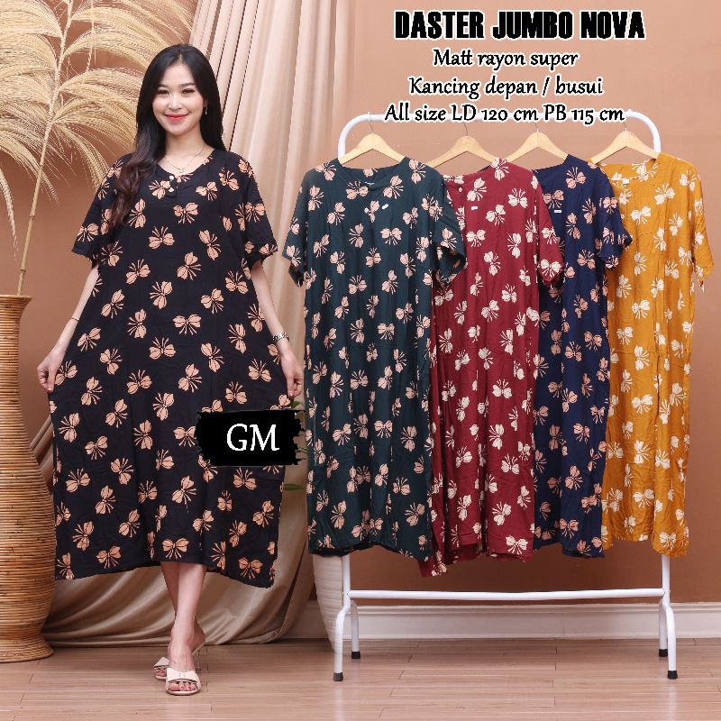 Daster jumbo busui rayon ld 120 terbaru