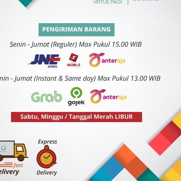 

Virtuspack / Mika Nampan / Platter Sushi OK-4 Red China /10 pcs