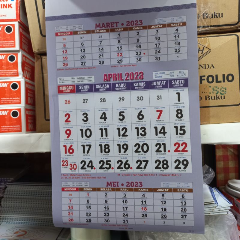 KALENDER KERJA SEMILUX 2024