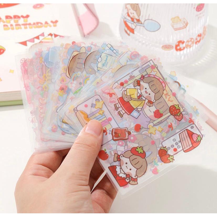 

Promo - Sticker Waterproof Sticker Momo Aestetich / Stiker Lucu - COD