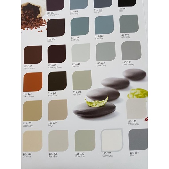 CAT MINYAK FTALIT 731 SUPER WHITE 1 KG