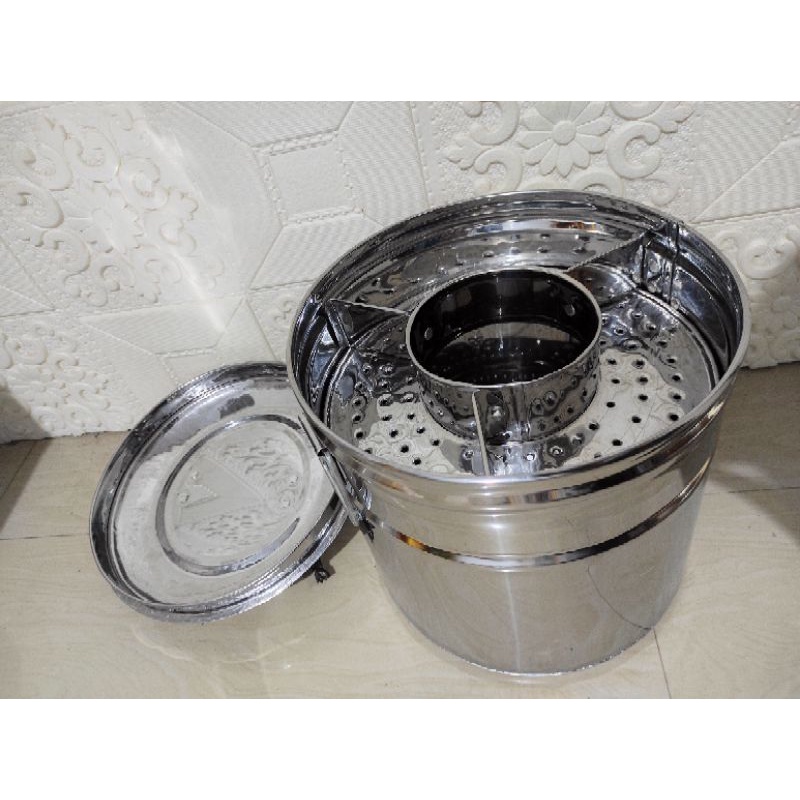 Dandang bakso sekat 3 ukuran 24cm