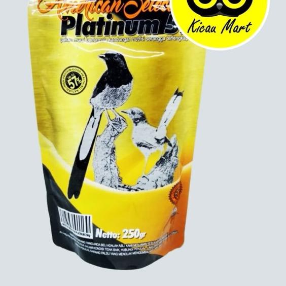 PAKAN VOER AMERICAN SELECTION AMS PLATINUM 250 GR MAKANAN BURUNG MURAI