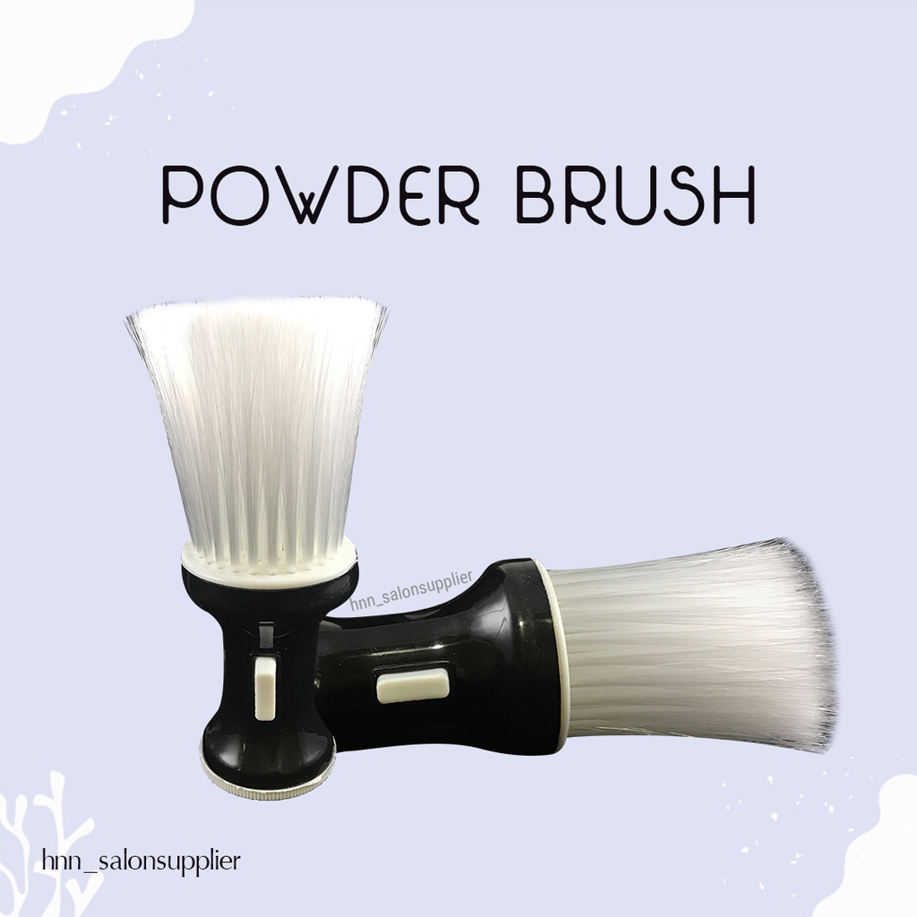 Sikat Barber Sikat Badan Powder Brush Barbershop Putih