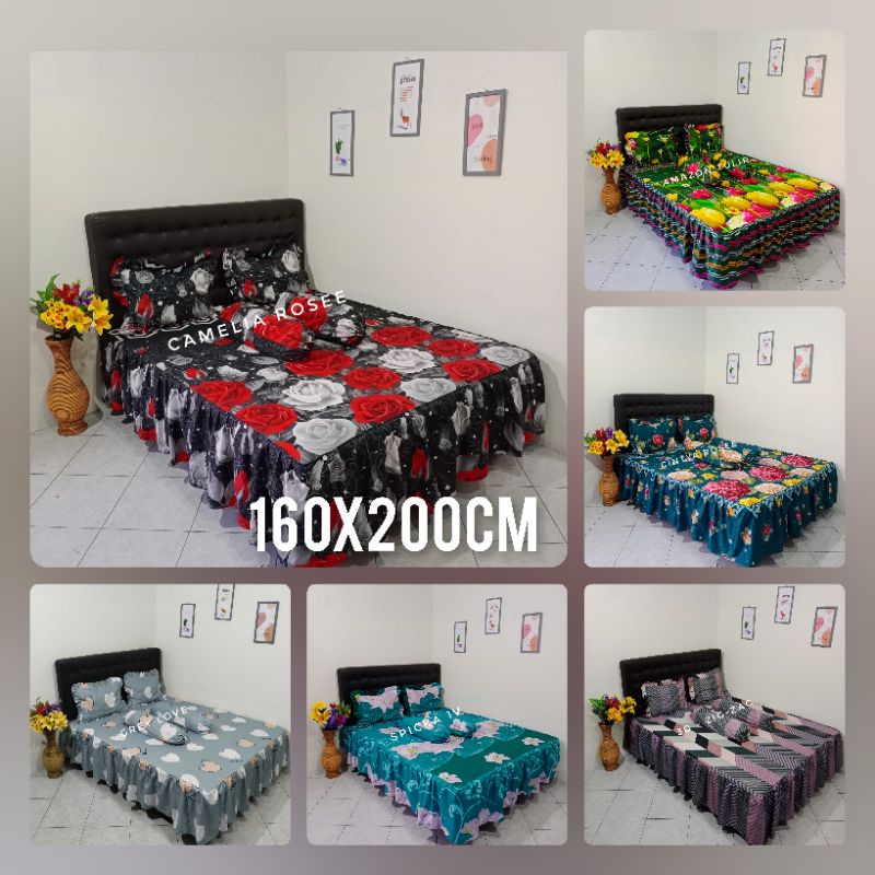 sprei rumbai 160x200cm