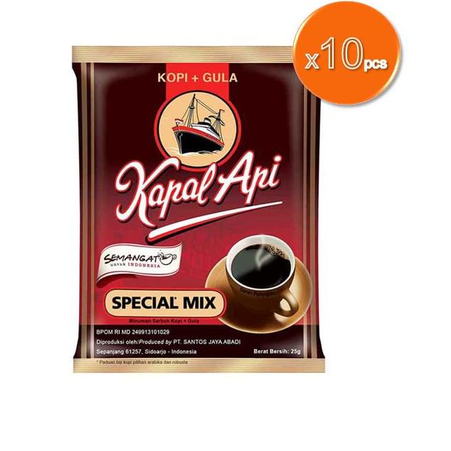 

ゼ Kapal Api Special Mix Kopi 40 x 25 gr .....
