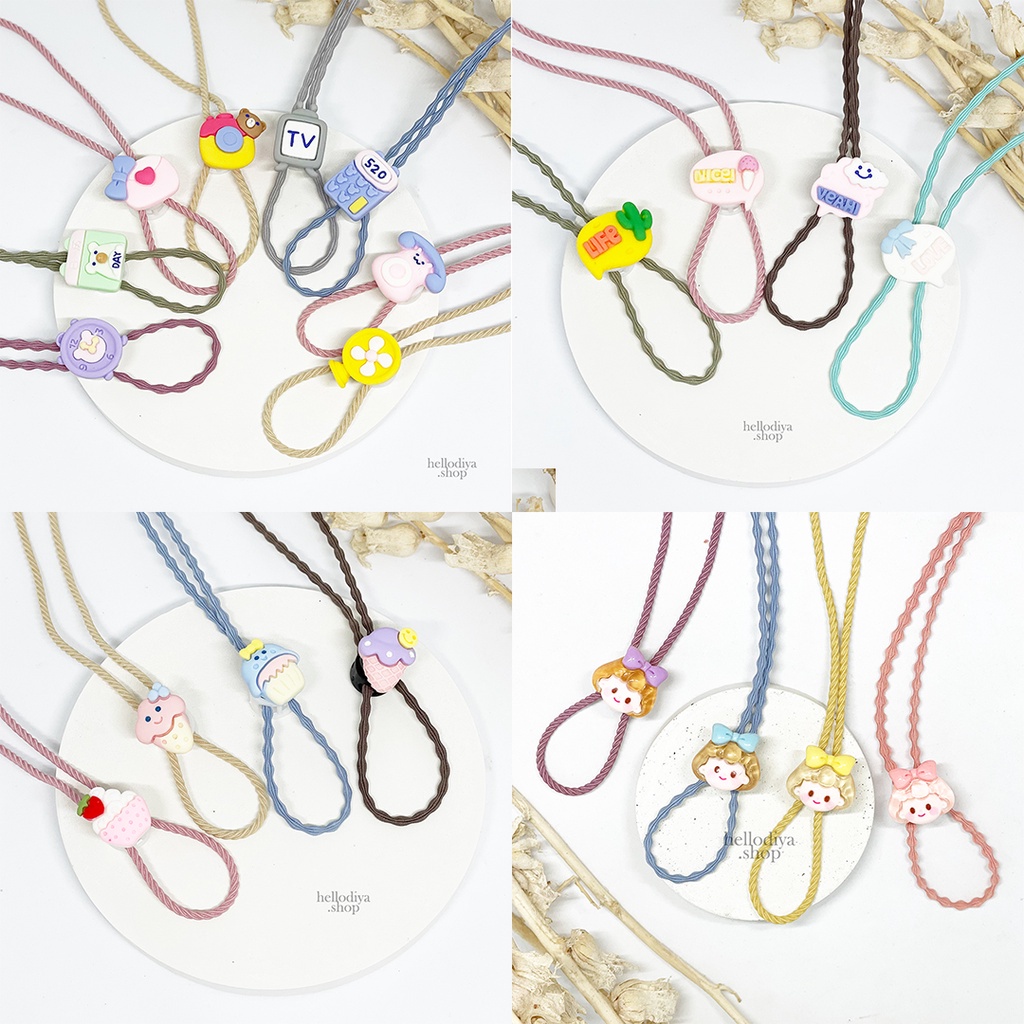 TALI strap masker - strap masker hijab - konektor masker - tali masker - strap mask - strap masker 2