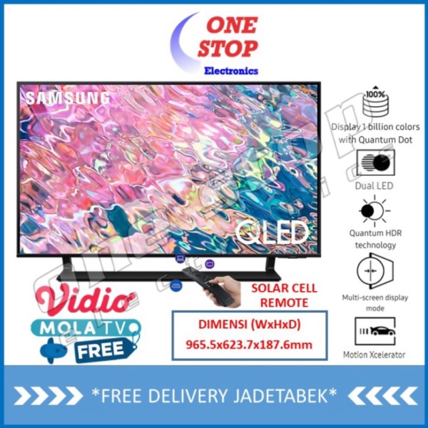 SAMSUNG 43Q60B QLED UHD 4K Smart TV 43 Inch QA43Q60BAKXXD QA43Q60B Murah