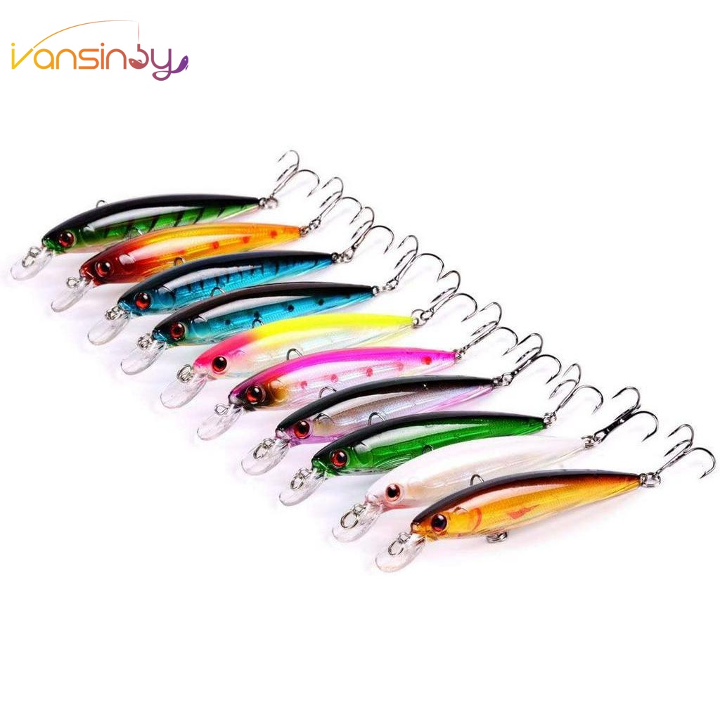 Umpan Pancing Bentuk Ikan Kecil Ukuran 11cm / 13.5g Untuk Air Tawar / Asin