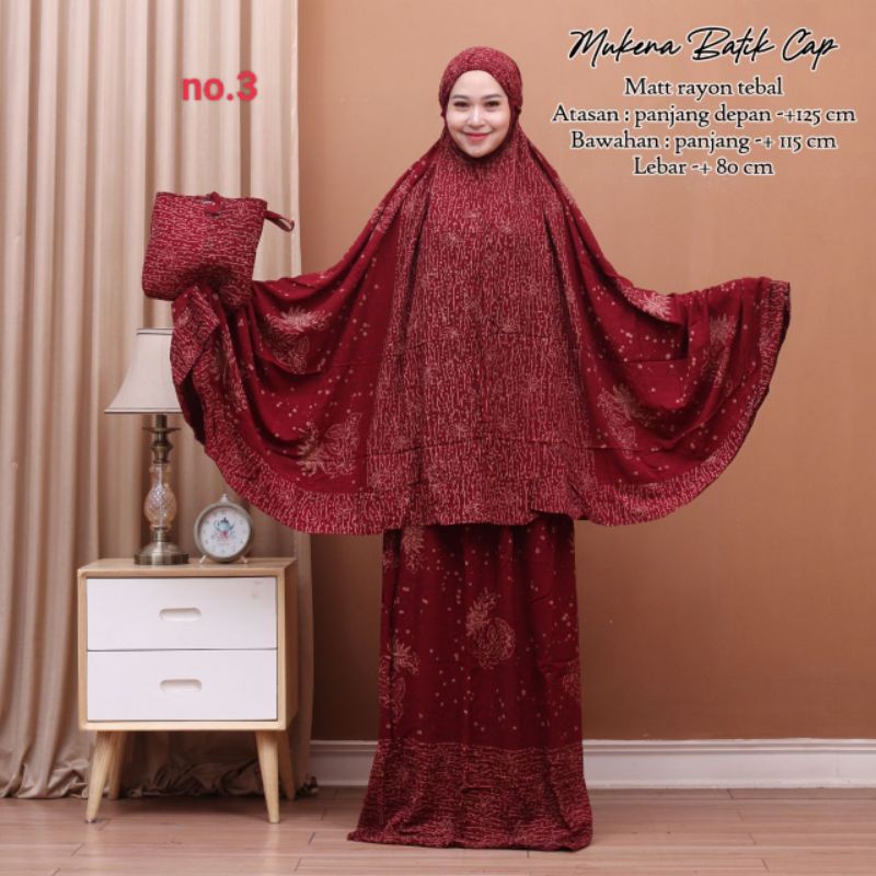 Mukena 2in1 Dewasa Aqella / Mukena Dewasa Premium / Mukena Mewah / Mukena Dewasa Travelling / Mukena