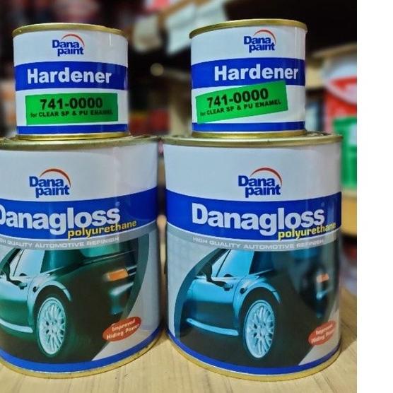 CAT DANAGLOSS POLYURETHANE PUTIH & HITAM (1KG) - Putih