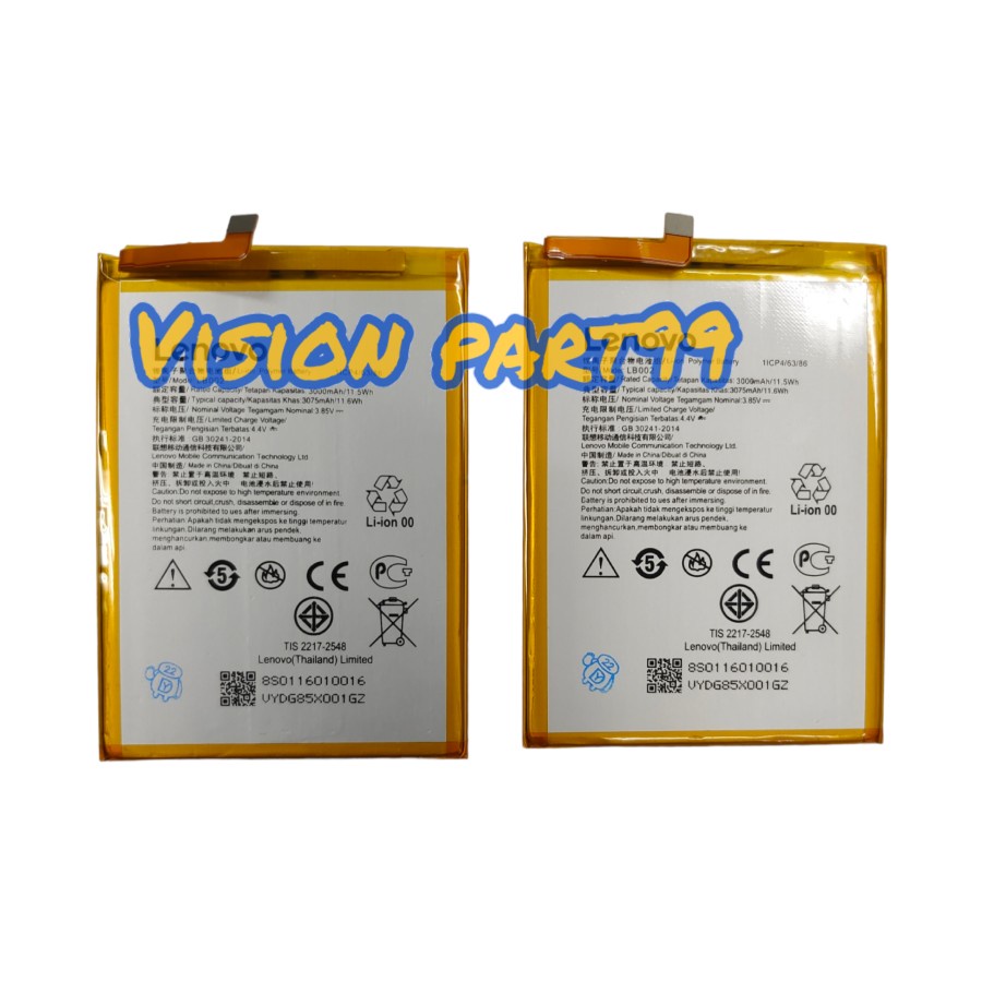 BATERAI BATTERY BATERE S5 K520 K520T LB002