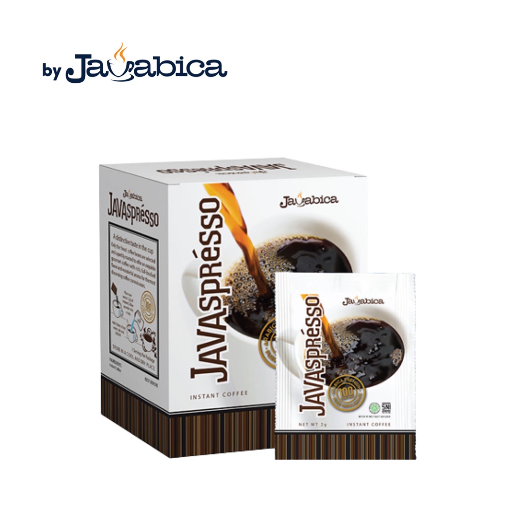 Jual Espresso Instan Javabica Javaspresso Sachet Gram X Sachet Shopee Indonesia