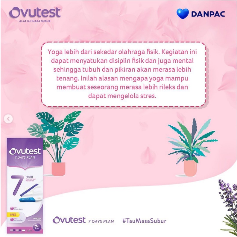 ORIGINAL Ovutest 7 Days Plan / Seven Days Plan / Alat Test Kesuburan / Test Pack / LEDI MART