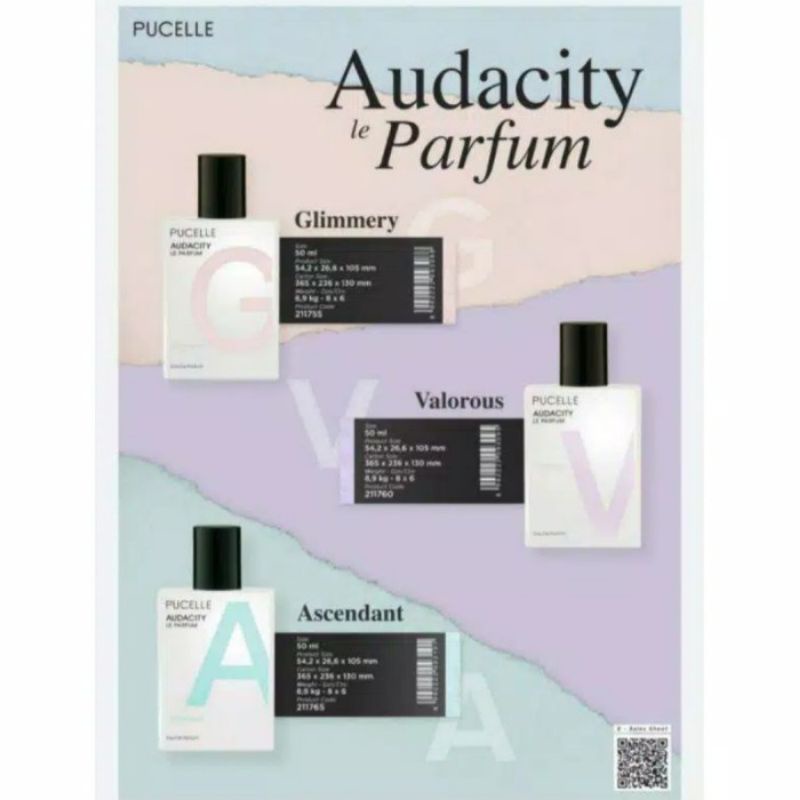 PUCELLEN AUDACITY LE PARFUM ASCENDANT