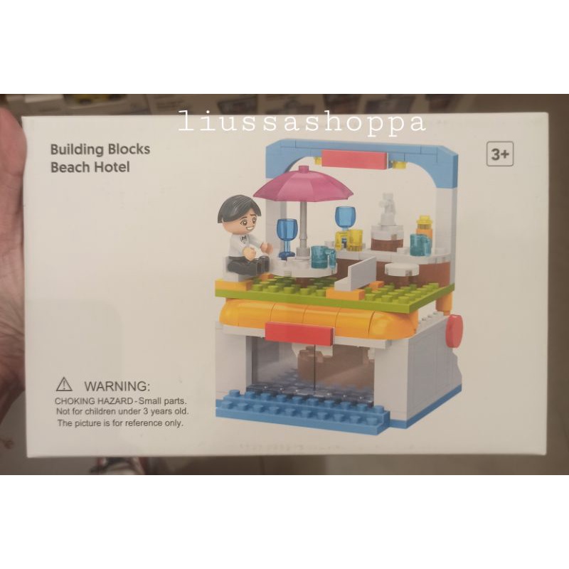 Mainan Miniso - Building Blocks (Beach Hotel)