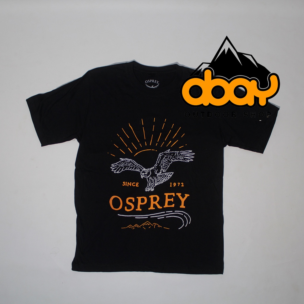 Kaos osprey KW not asli barang tembakan bahan cotton combed