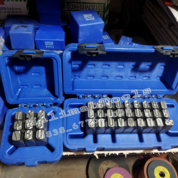 

Promo perkakas Masus Germany 12 mm Hurup dan angka ketok A-z/0-9 stamp punc Murah