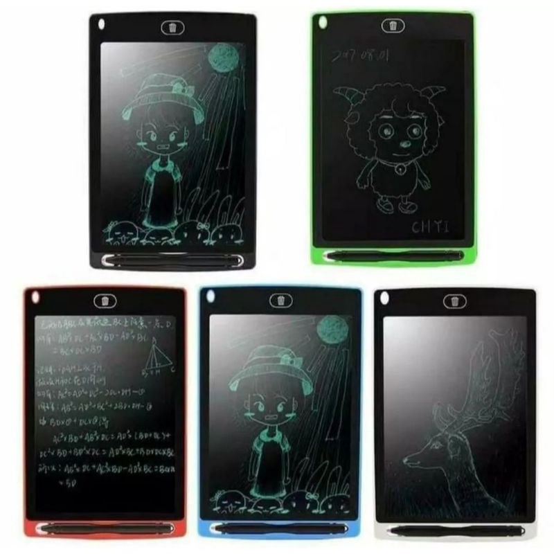 LCD Drawing Writing 8,5 inc Papan Tulis Digital Tablet