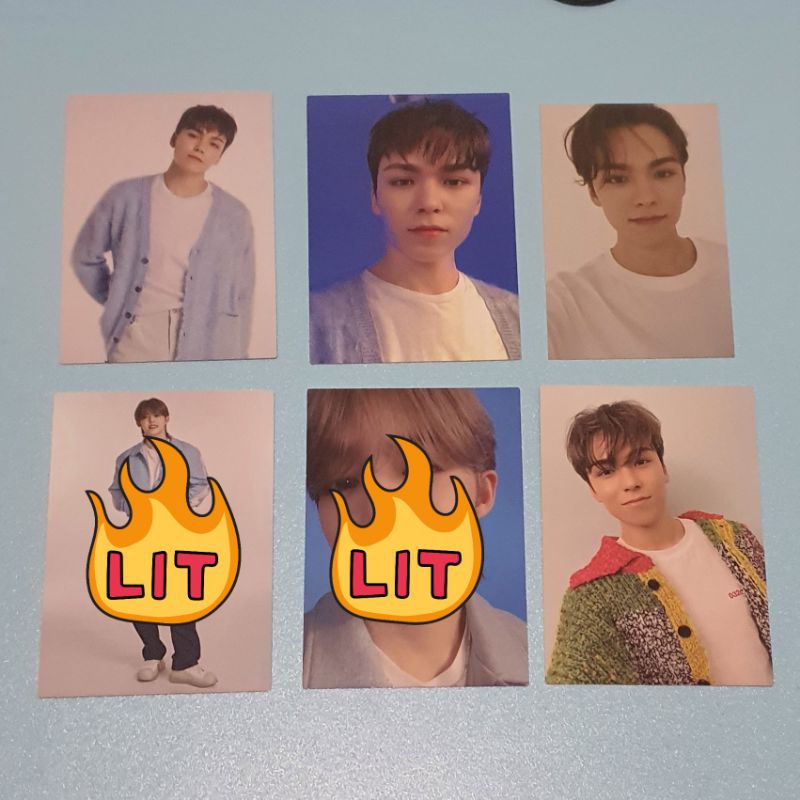 photocard trading card tradingcard tc hanabi ainochikara scoups vernon seventeen pendant 6th anniver