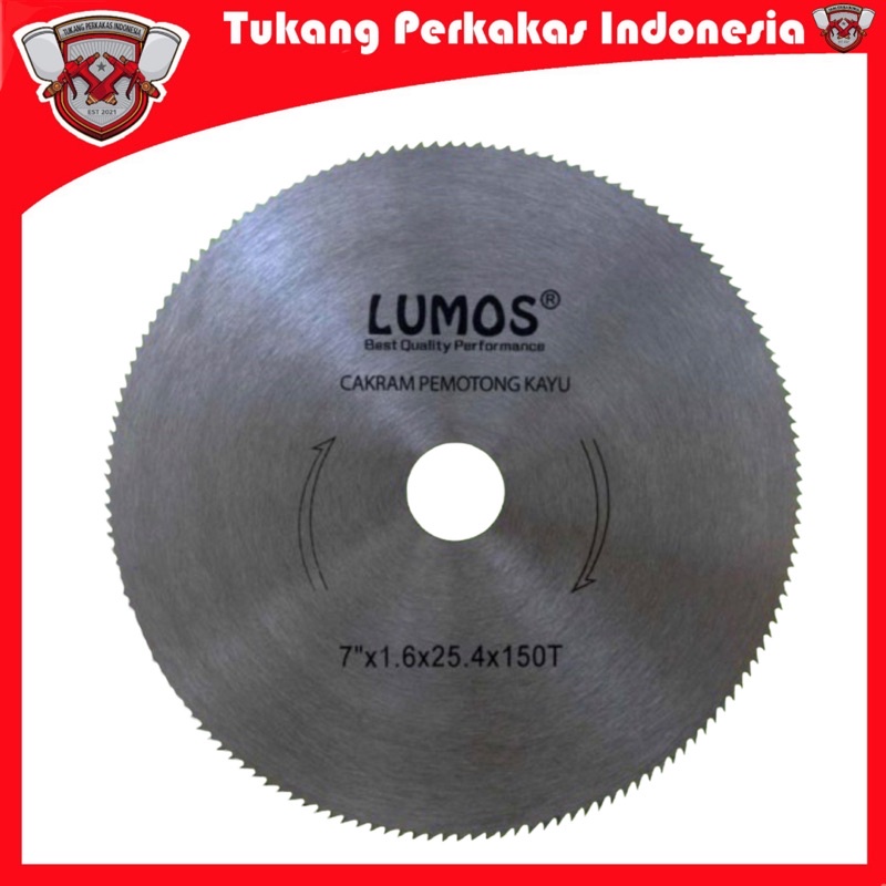 Mata Potong Gergaji Kayu 7inch 150T Circulaw saw blade 7inch Mata Gergaji Kayu potong 150T Lumos