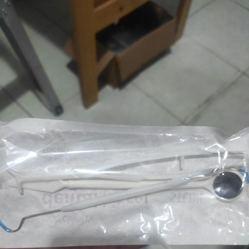 dental kit set steril merek onemed