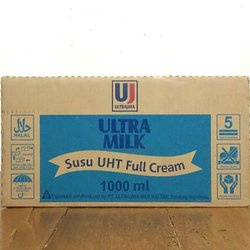 Susu Ultra Milk 1 Liter 1 Dus