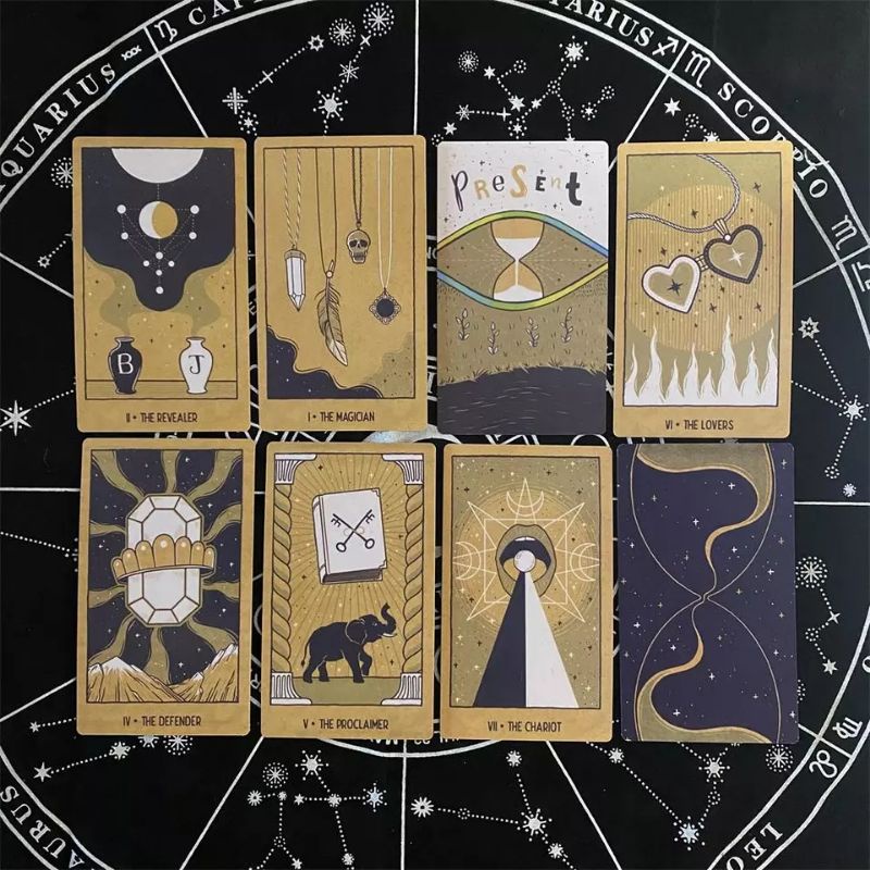 Transient Light Tarot 12x7cm include guide paper