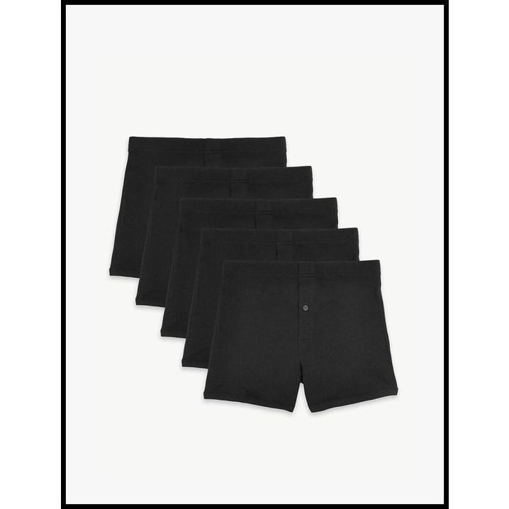 Promo Marks & Spencer - Celana Dalam Pria - 5 Pack Cotton Trunks